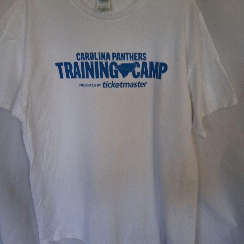 Carolina Panthers  White Training Camp T-Shirt